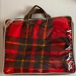 Vintage PAK A ROBE  car blanket